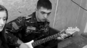 Афганистан...песня под гитару девушка очень красиво поет