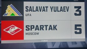 Обзор матча Фонбет КХЛ Салават Юлаев - Спартак