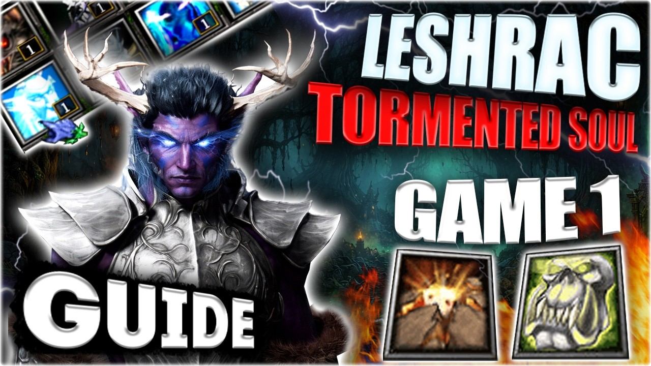 Как играть на Tormented Soul - Leshrac? Диаболики ИМБА - врагов, стирает за секунды! #1 смотреть онлайн