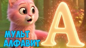 МУЛЬТ УЧИМ ОЧЕНЬ ВЕСЕЛЫЙ, СКАЗОЧНЫЙ АЛФАВИТ 🐱 С КОТЕНКОМ АБИ