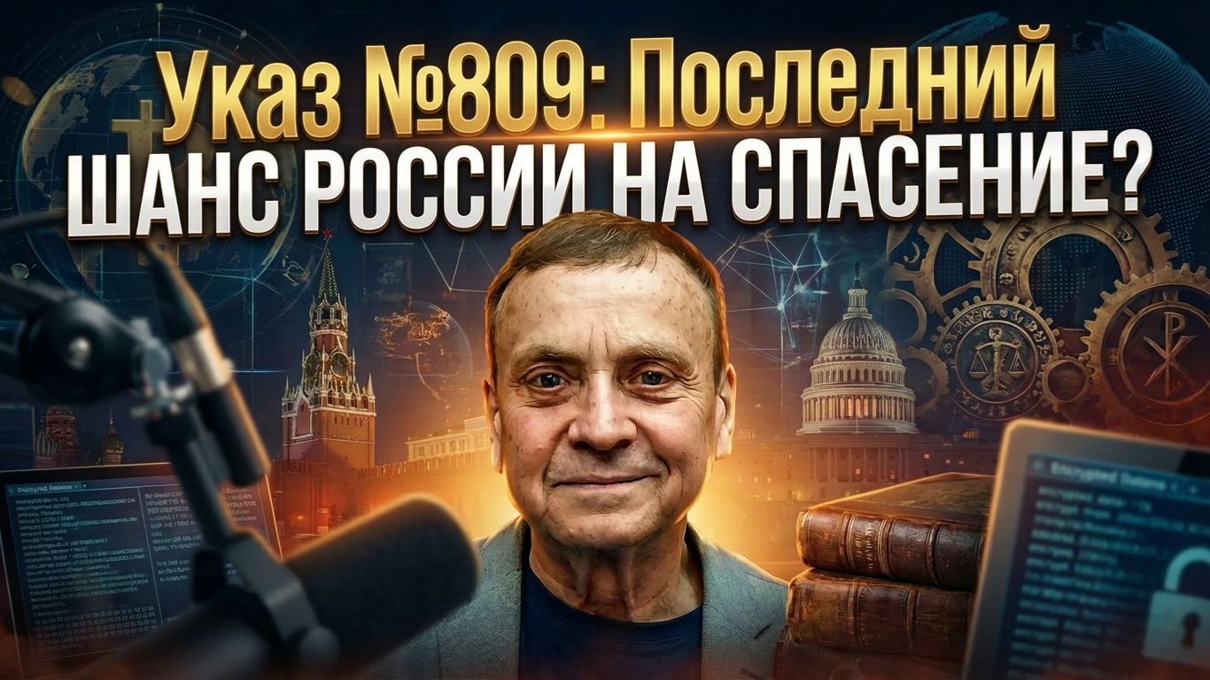 Виктор Ефимов | Указ №809: Последний шанс России на спасение? смотреть онлайн