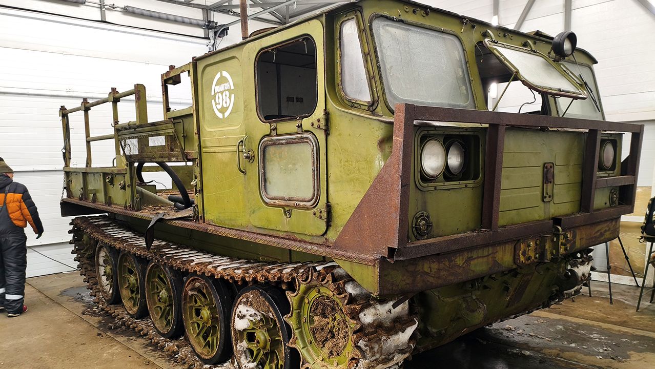 АТС-59Г 1974 на Полигоне / Сложный путь домой смотреть онлайн