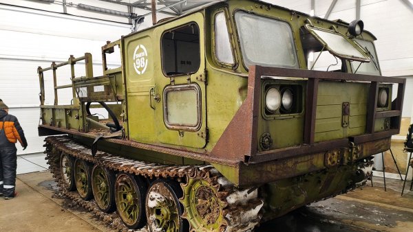 АТС-59Г 1974  на Полигоне / Сложный путь домой