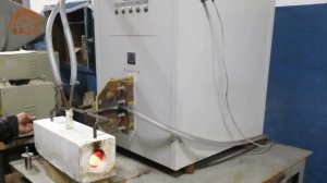Установка ТВЧ ТЕХИНДАКТ - INDUCT-F80. Закалка пики отбойного молотка