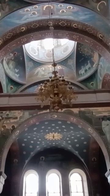 Умиротворённая тишина в Новоафонском монастыре