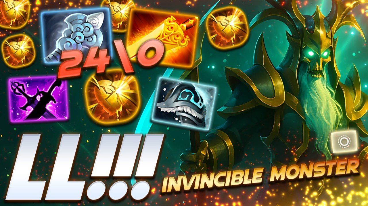 LL!!! Necrophos 24 0 — профессиональный геймплей в Dota 2 [Смотри и учись]