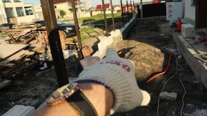 Современный забор своими руками (начало)