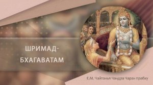 22.02.2026 Лекция по Шримад Бхагаватам Е.М. Чайтанья Чандра Чаран прабху Шри Шри Радха Говинда. ОМск