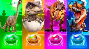 Coffin Dance Динозавры 339 уровень - Мультики про Динозавров | МУЛЬТФИЛЬМЫ ДИНОЗАВРЫ в Tiles Hop