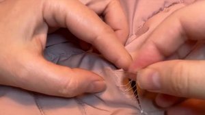 ДЫРКА? Никто не заметит! Потайной шов за 5 минут