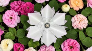 Бумажные цветы своими руками к 8 марта