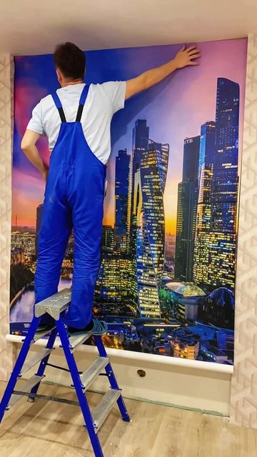 Хороший совет при поклейке обоев