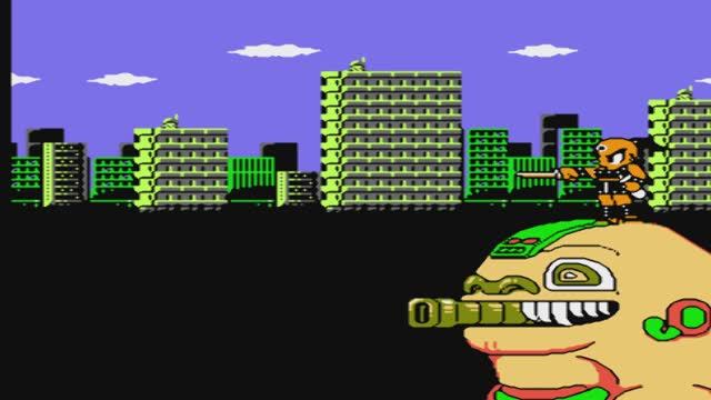 Заставка игры ➤3 Eyes Boy  ➤Трех глазый мальчик➤ Dendy.