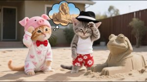 Очаровательный рыжий котенок, который любит Египет 🐱🐾