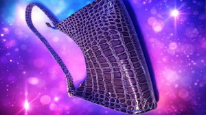 Сумка женская, новая через плечо с тиснением «крокодил»