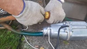 Замена насоса Малыш 3