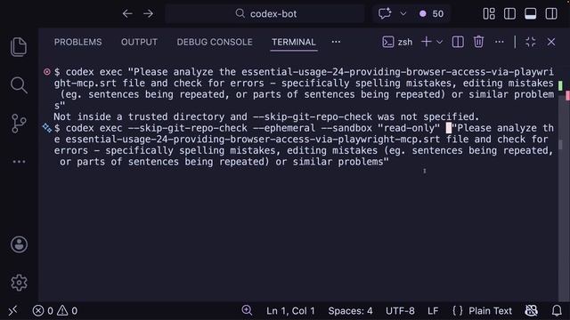 52. Codex as Non-Coding Agent 528K смотреть онлайн