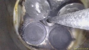 Видеоэндоскопия перед раскоксовкой Volvo XC70 II (295) B5244T3 2.4 2002 год 305 т.км., Потеют МСК.