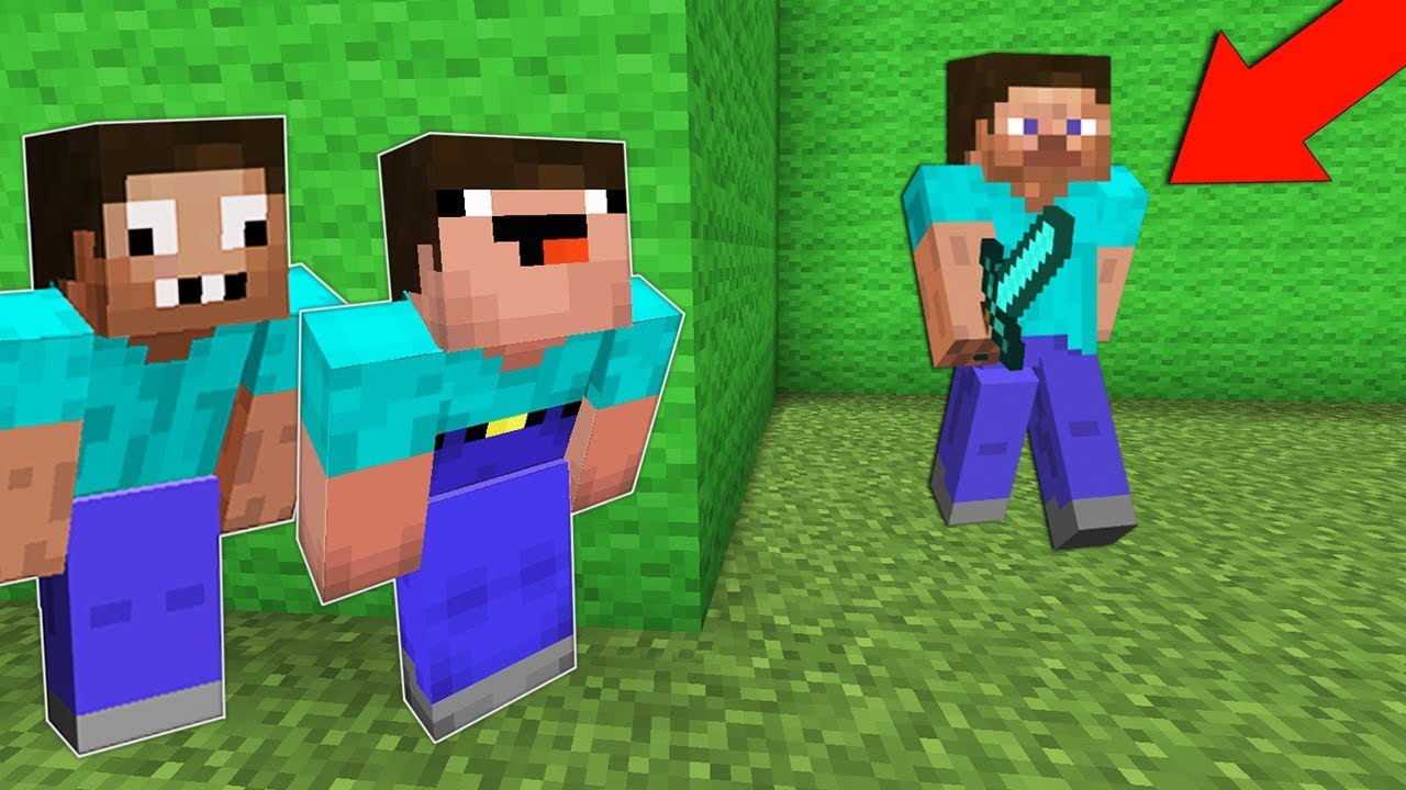 НУБ И ПРО СПРЯТАЛИСЬ И ТРОЛЛЯТ ВСЕХ В ПРЯТКИ МАЙНКРАФТ ! НУБИК ПРОТИВ ЛОВУШКА MINECRAFT смотреть онлайн