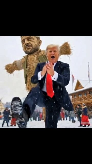Трамп Масленница Зеленский