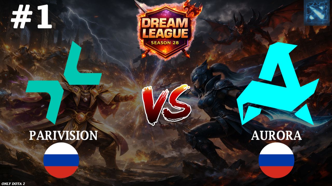 ГЛАВНАЯ ЗАРУБА ДНЯ | Aurora vs Parivision #1 (BO3) DL S28 смотреть онлайн