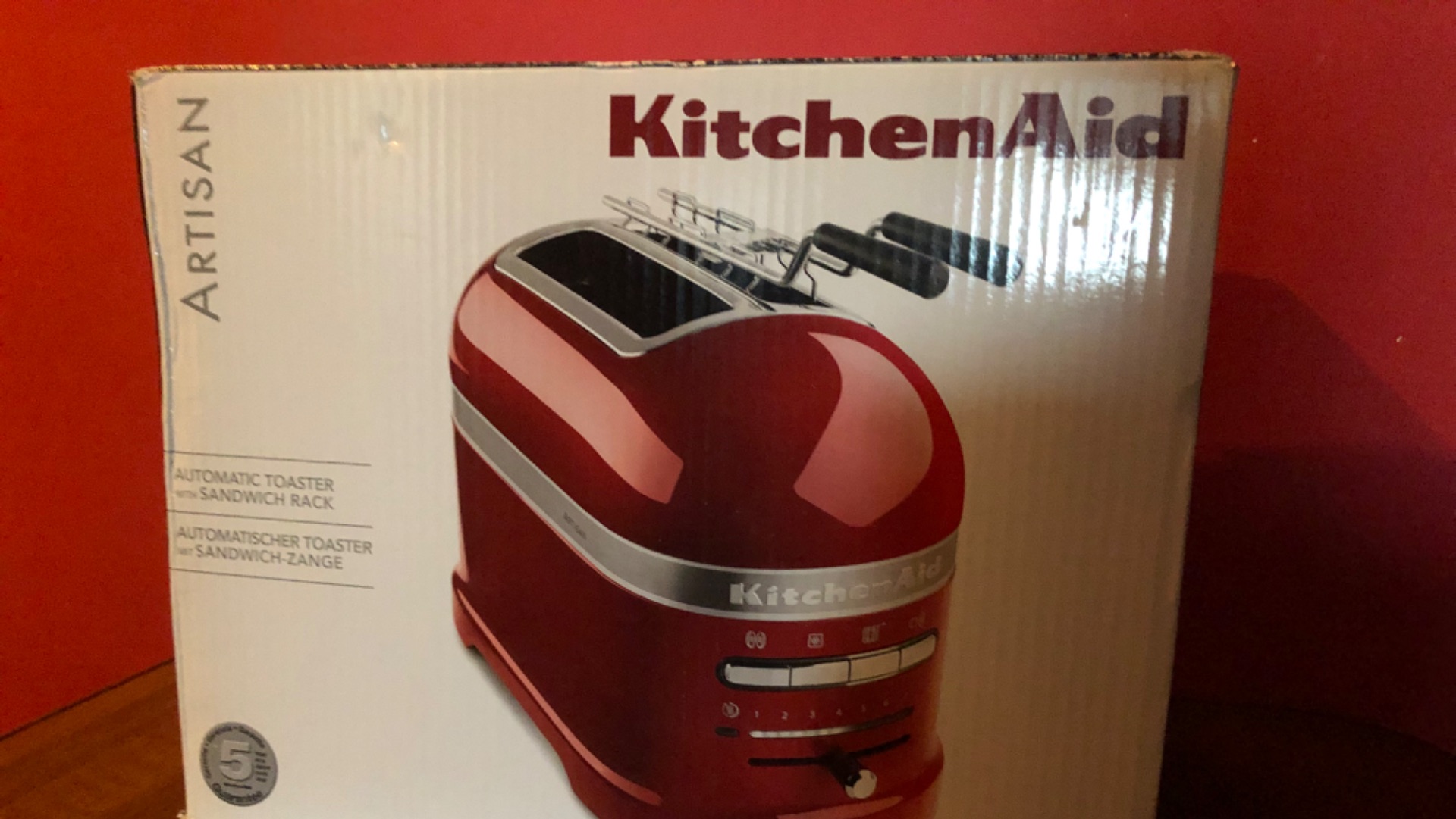 Тостер KitchenAid Artisan 5KMT2204EOB