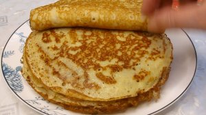 НАСТОЯЩИЕ РУССКИЕ БЛИНЫ готовятся только так. Подлинный русский вкус. Пористые, с лёгкой кислинкой.