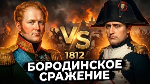 Бородинское сражение 1812 год.