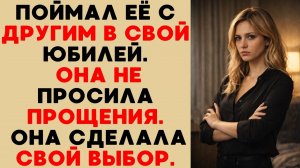 Она изменила на моём юбилее — и даже не пыталась это скрыть