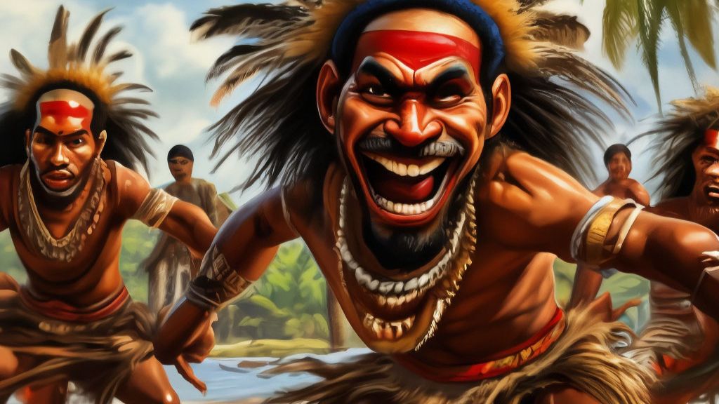 Про папуасов - альбиносов  - Евгений Котцов (Автор, исп. ИИ)