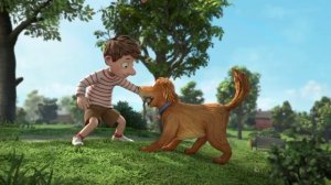 Ведьма парит в небесах на волшебной метле! Мир Аливаны