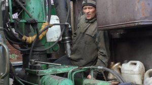 Замена манжет цилиндра стрелы. Атлант С-90 (Лв-185)