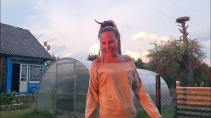 Невероятно красивая деревня! Сельская жизнь, сбор урожая и ночная гроза!