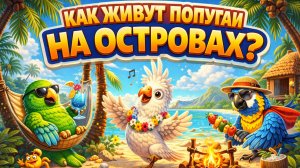 КАК ЖИВУТ ПОПУГАИ НА ОСТРОВАХ?