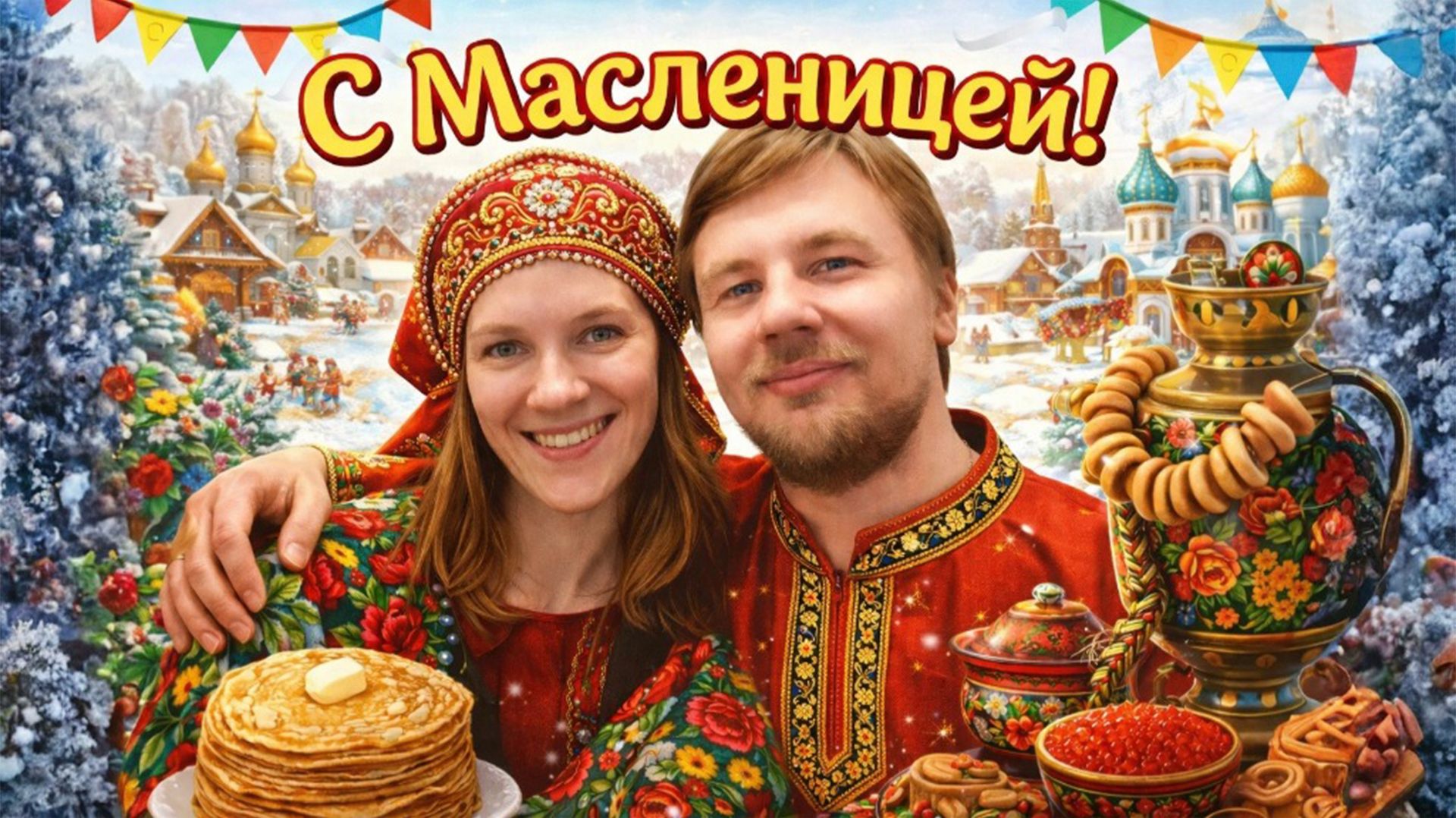 С Масленицей! 🥞 Провожаем зиму и встречаем весну! смотреть онлайн