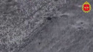 Боевая работа расчетов ударных БПЛА ГрВ «Север»