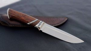 Изготовление отличного ножа из порошковой стали М398