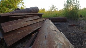 Реализовываю свою миссию 2 Часть ,тащу и пилю металл швеллера трубы