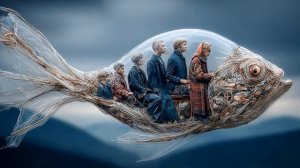 UTOPIAN PASSENGERS  - ORIGINAL CINEMATIC MUSIC & SURREAL AI VIDEO-(1080p24)