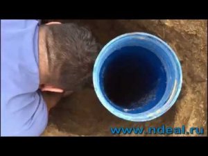 подключение скважины к дому, летний кран для полива