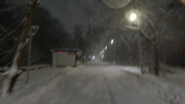 На вело по городу в снегопад смотреть онлайн