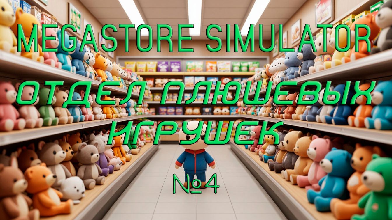 Megastore Simulator - Отдел плюшевых игрушек №4