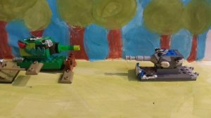 Крутая заруба кв-215vsPz 35