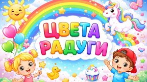 МУЛЬТИКИ ДЛЯ ДЕТЕЙ | ЦВЕТА РАДУГИ