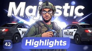 СМЕШНЫЕ откаты в ГТА 5 РП Majestic Highlights #42