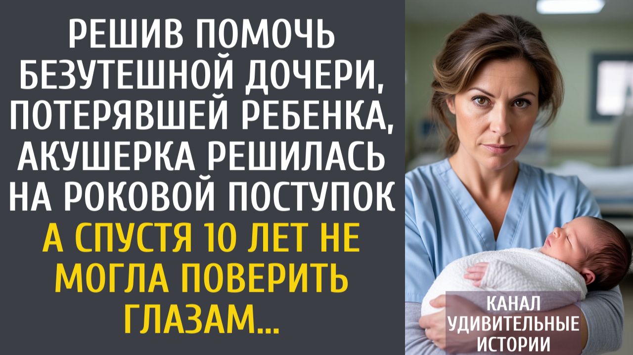 Истории из жизни Решив помочь безутешной дочери, потерявшей ребенка, акушерка решилась на роковой… смотреть онлайн