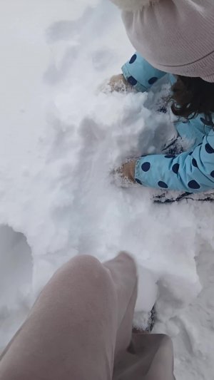 тонны снега ❄️.