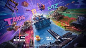 Играю в Tanks Blitz с другом