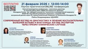 Современный взгляд на диагностику и лечение воспалительных болезней вульвы и влагалища