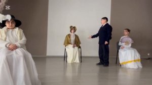 репетируем сценку из Некрасова (не по теме канала) но всё равно круто  я Граф